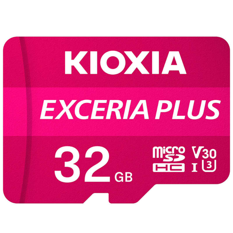 Kioxia - Tarjeta MicroSD 32GB Clase 10 UHS-I Kioxia Exceria Plus con Adaptador