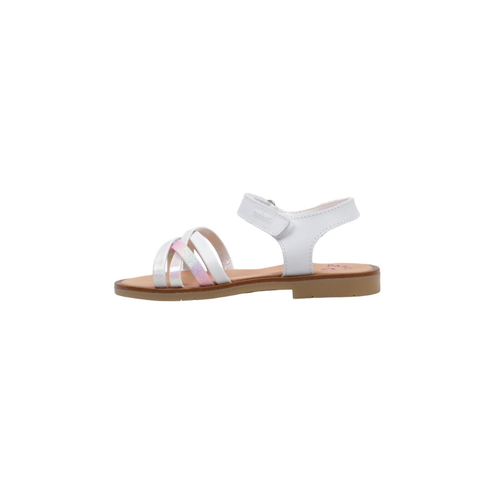 Pablosky 451200 Sandalias Planas Niña Blanco