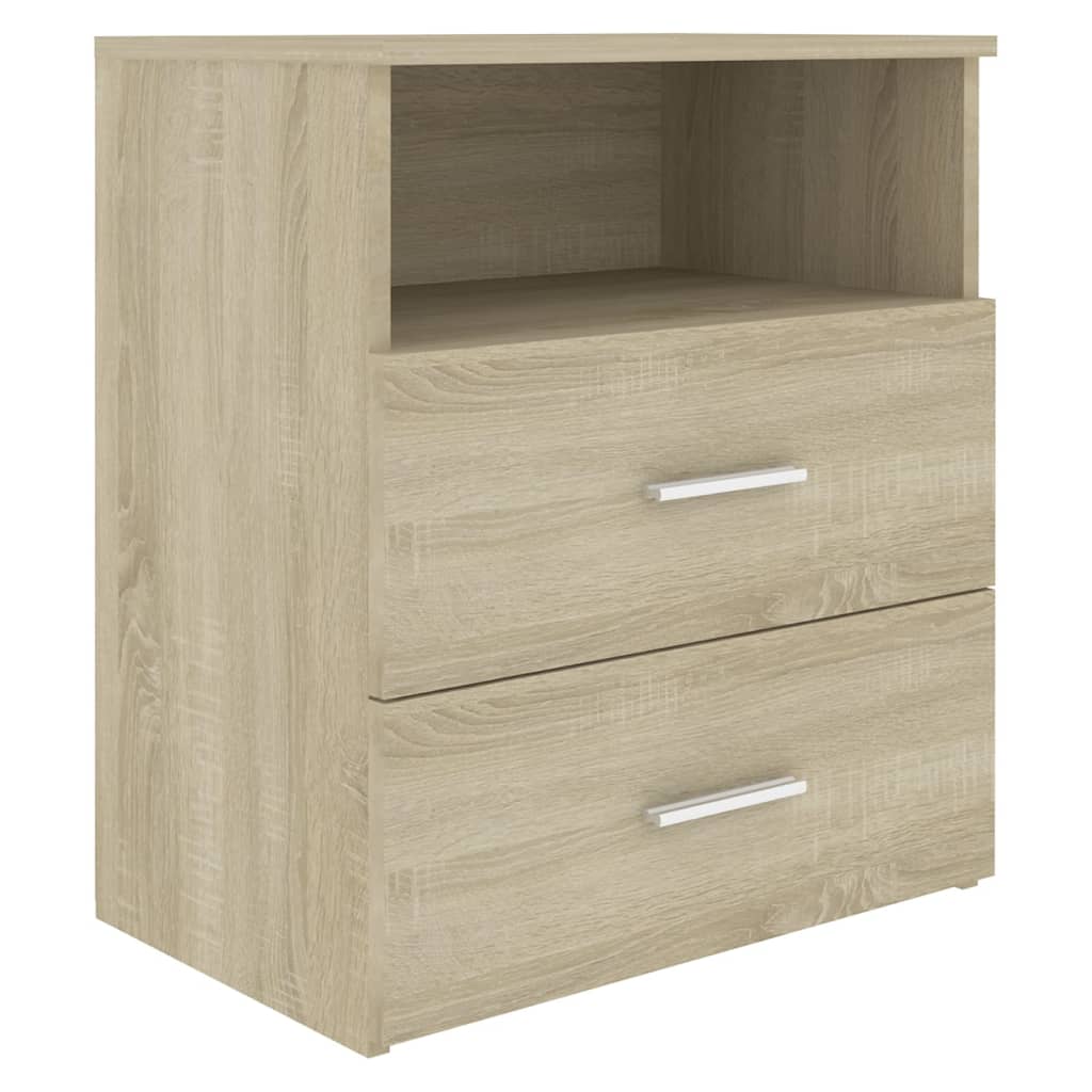 Vidaxl Mesita de Noche 50x32x60 Cm Blanco - Ideal para Dormitorio