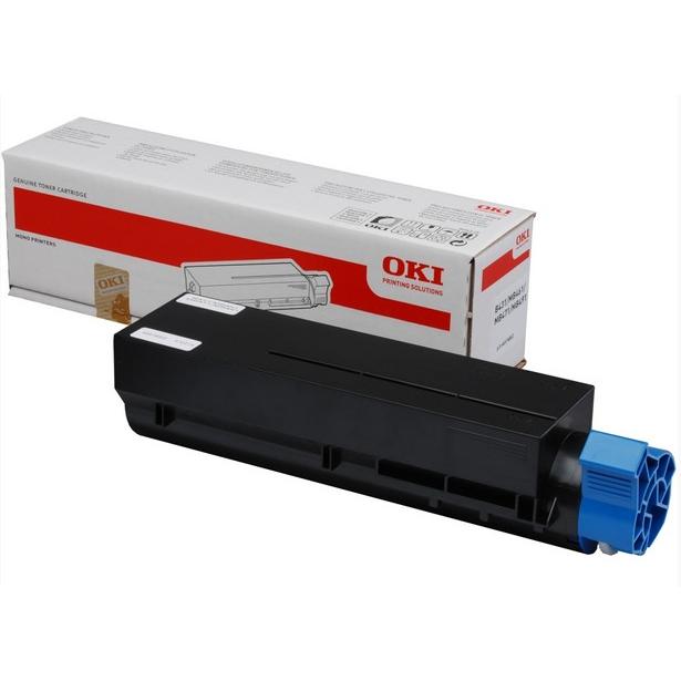 OKI Genuine Black Toner - 7K Original Negro