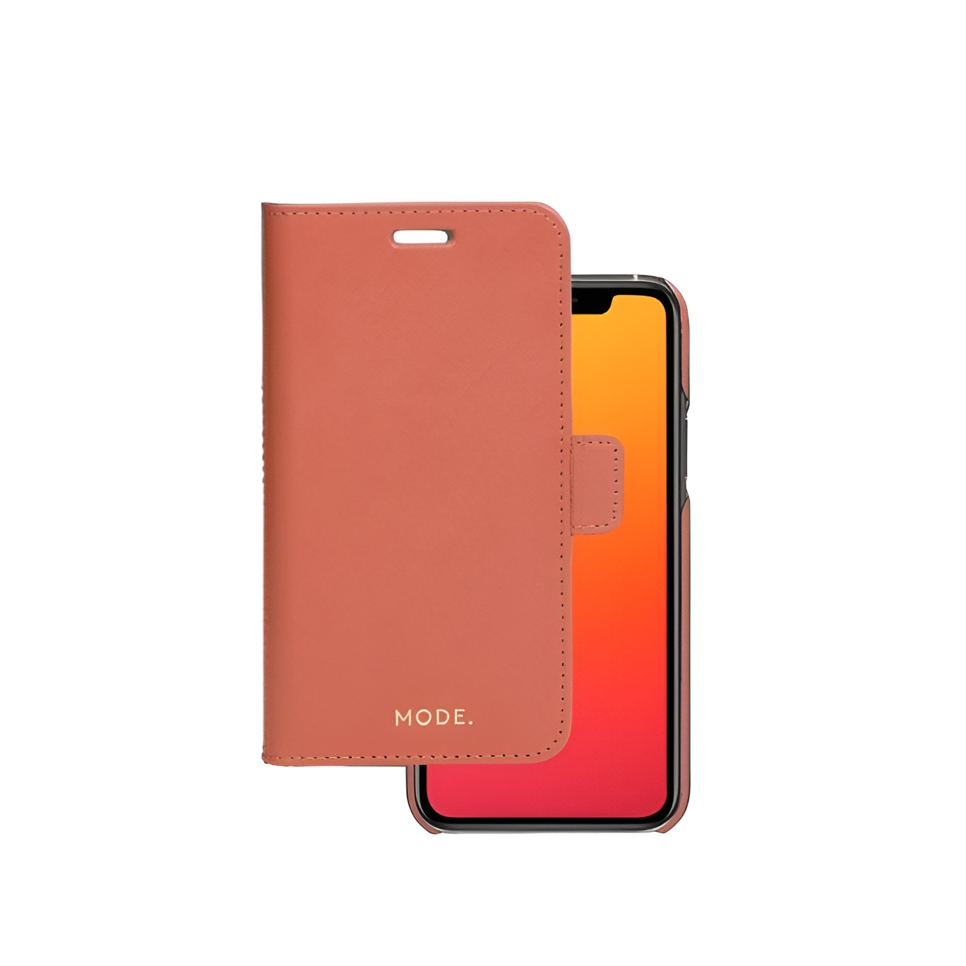 dbramante1928 Mode. New York - Funda de piel para iPhone SE/8/7/6, color rosa
