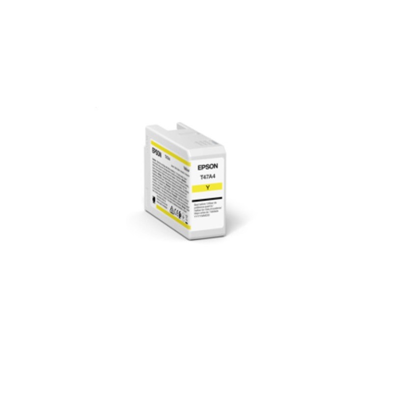 Epson - Singlepack Yellow T47A4 UltraChrome Pro cartucho de tinta 1 pieza(s) Original Amarillo C13T47A400