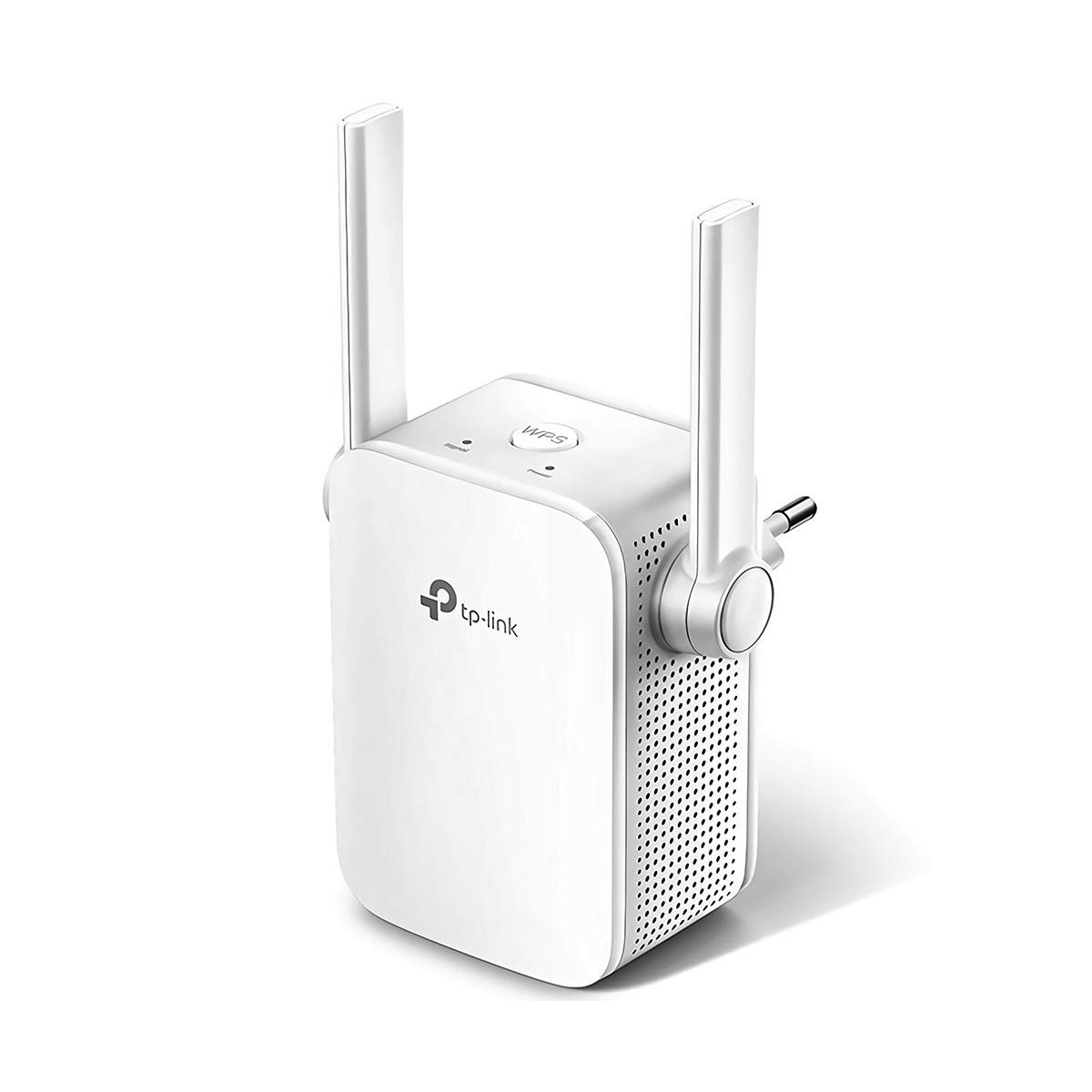 TP-Link TL-WA855RE WiFi Extender, up to 300Mbps, easy setup for high-speed wireless and wired connections, compatible with any router, ideal for home coverage and eliminating dead zones.