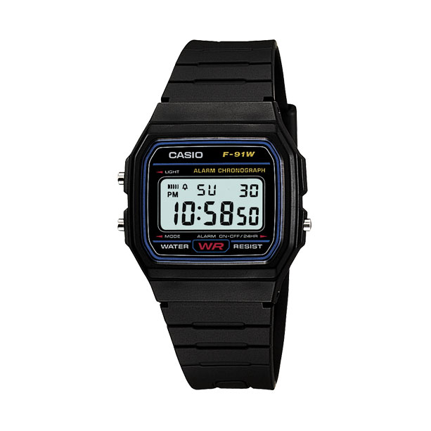 Casio Reloj F-91W-1YEG , para Hombre