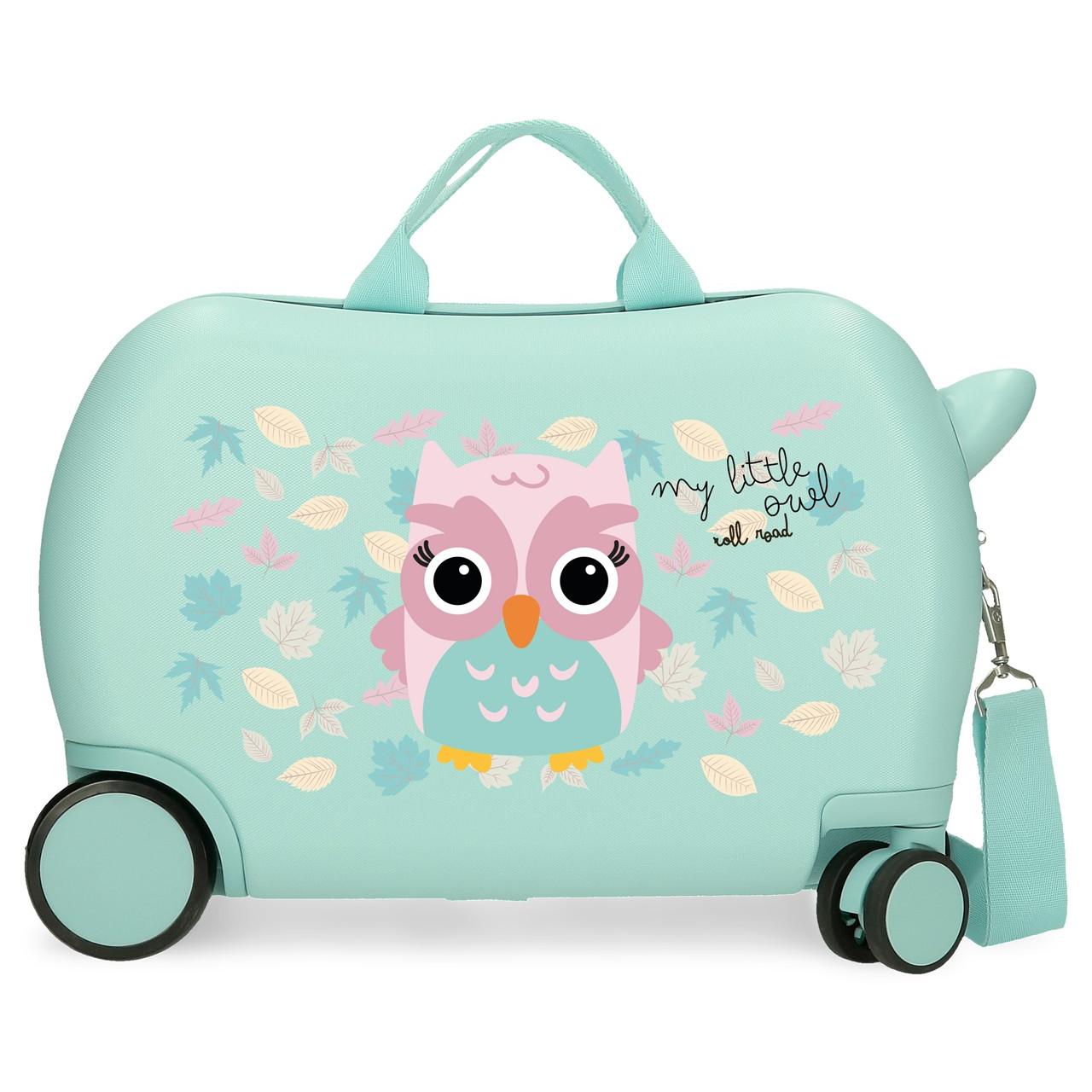 Roll Road - Maleta infantil Happy Pets correpasillos 45x31x20 cm