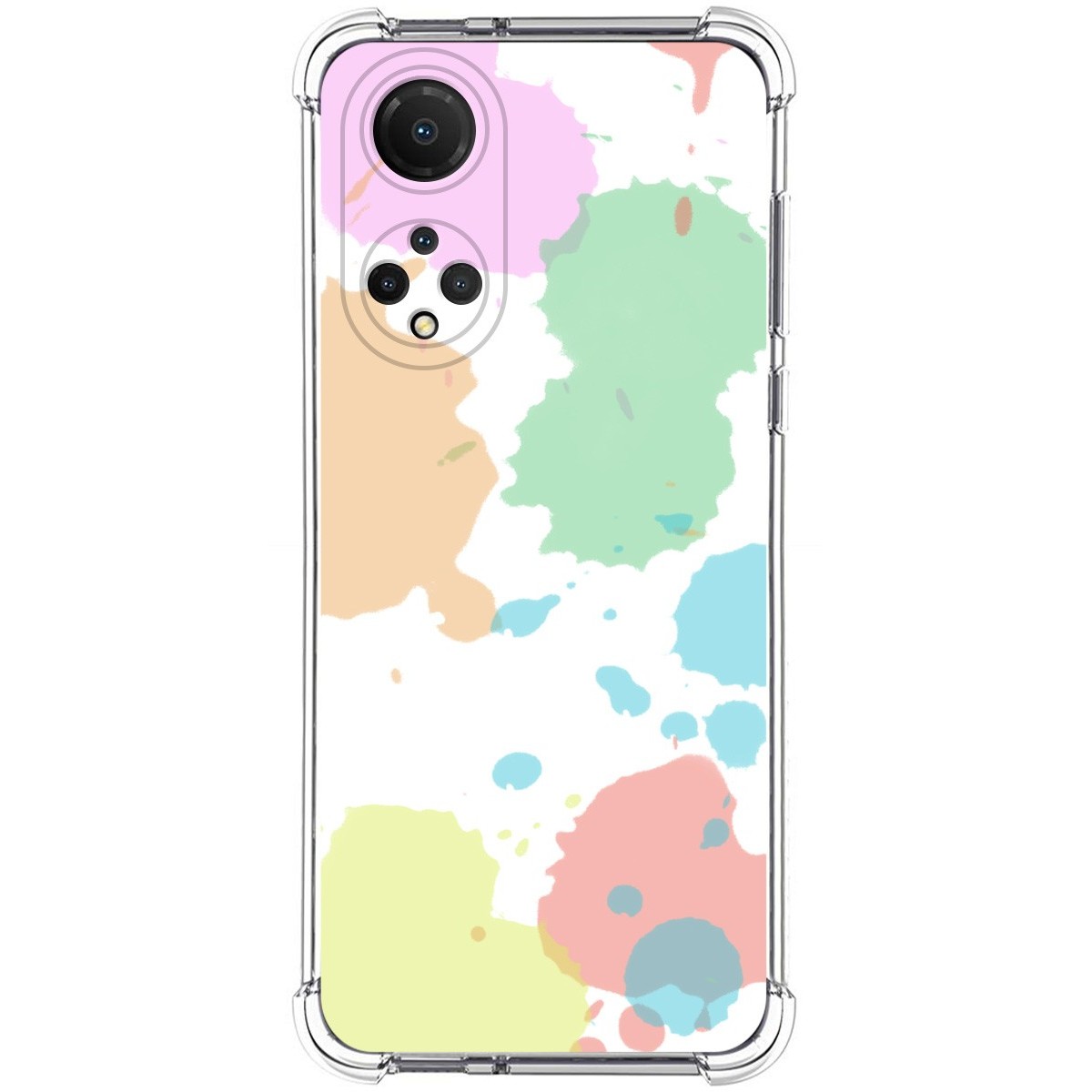 Funda Silicona Antigolpes para Huawei Honor X7 diseño Acuarela 05 Dibujos
