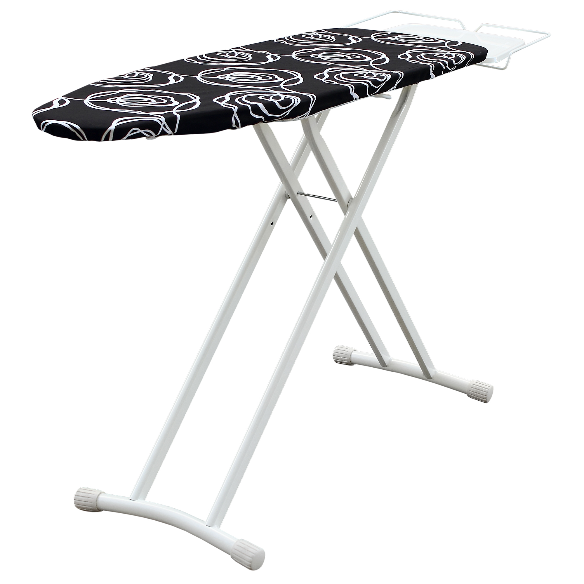 Tabla de Planchar Cofan Tívoli Negro | 125x41x10 Cm | Plegada 162 Cm | Altura 90 Cm - Bandeja Especial