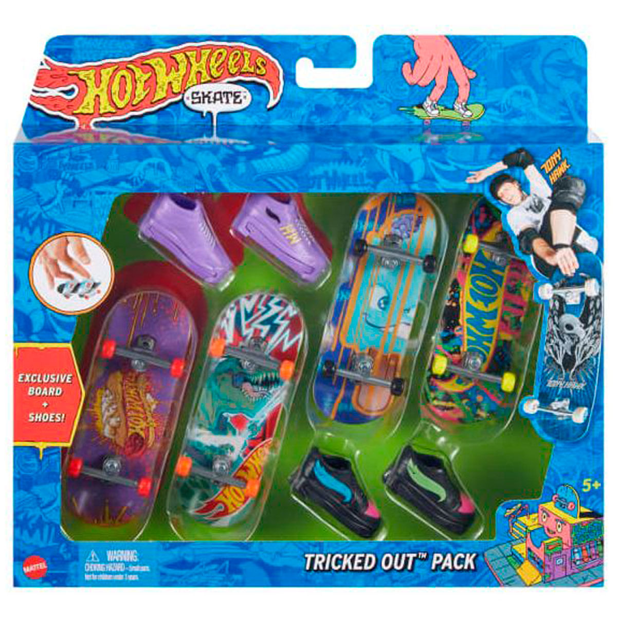 Hot Wheels Pack Monopatín Surtido