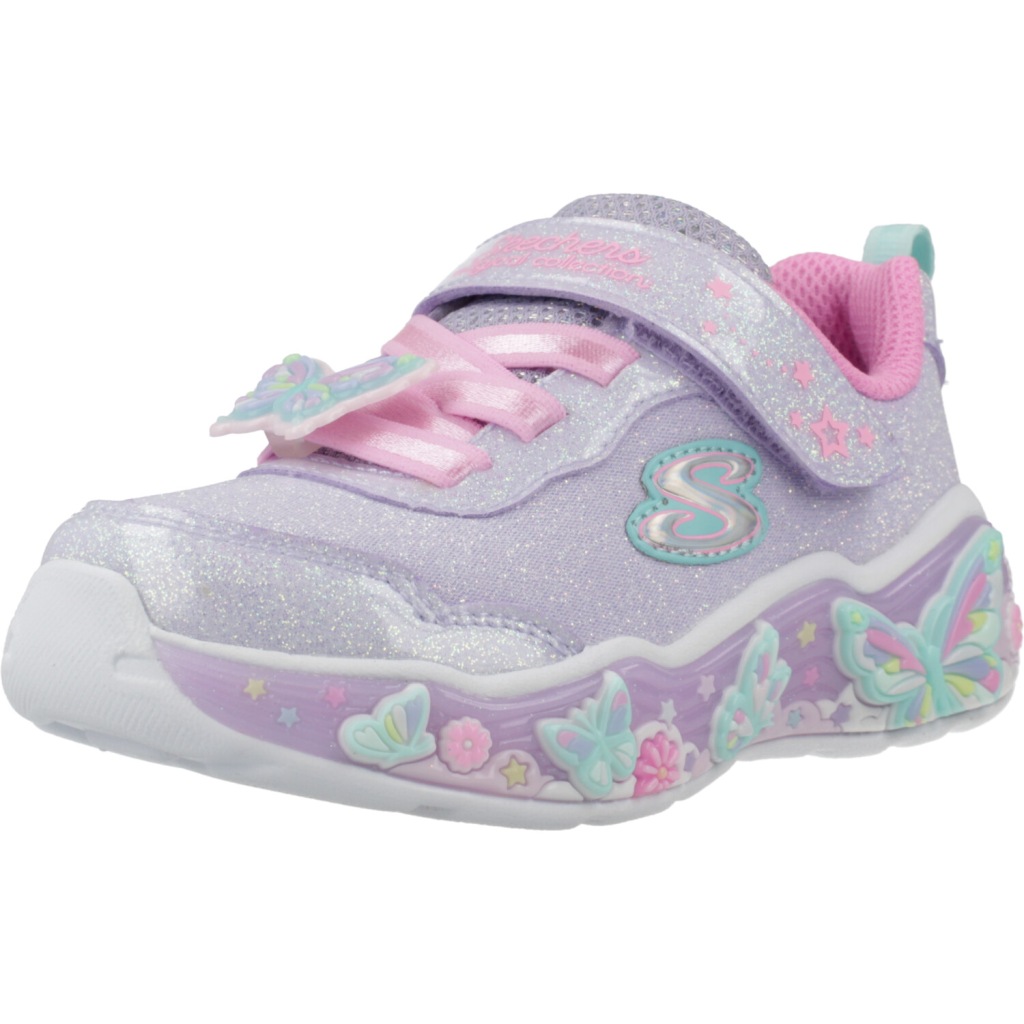 Zapatillas Niña Marca Skechers Modelo Lights Lil Butterfly Blis