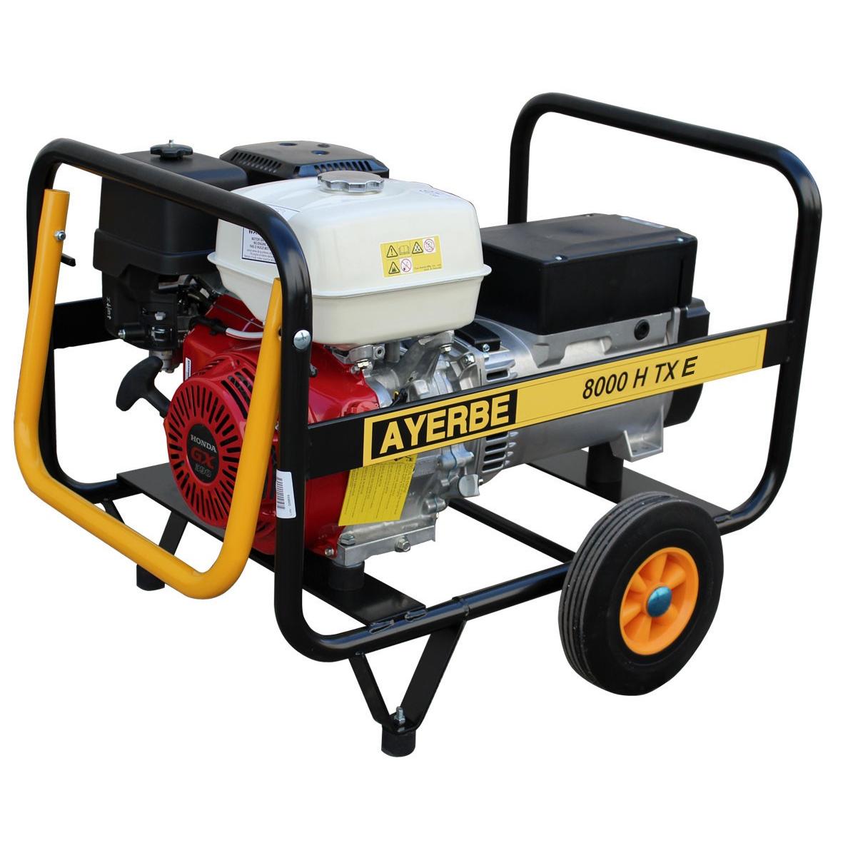 Grupo Electrógeno AYERBE AY-8000 TX A/E HONDA