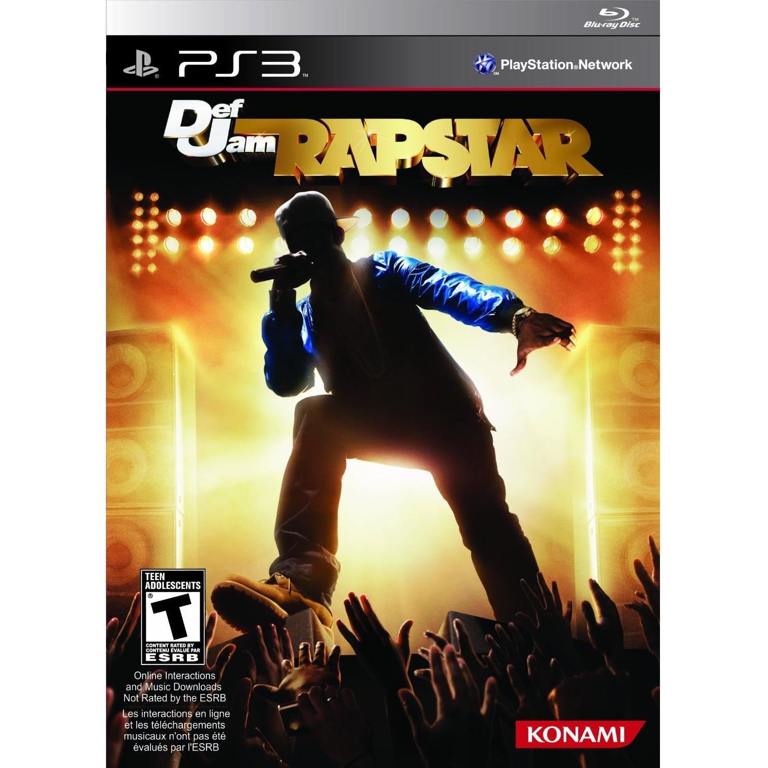 Def Jam Rapstar Juego para Consola Sony PlayStation 3, PS3 [PAL ESPAÑA]