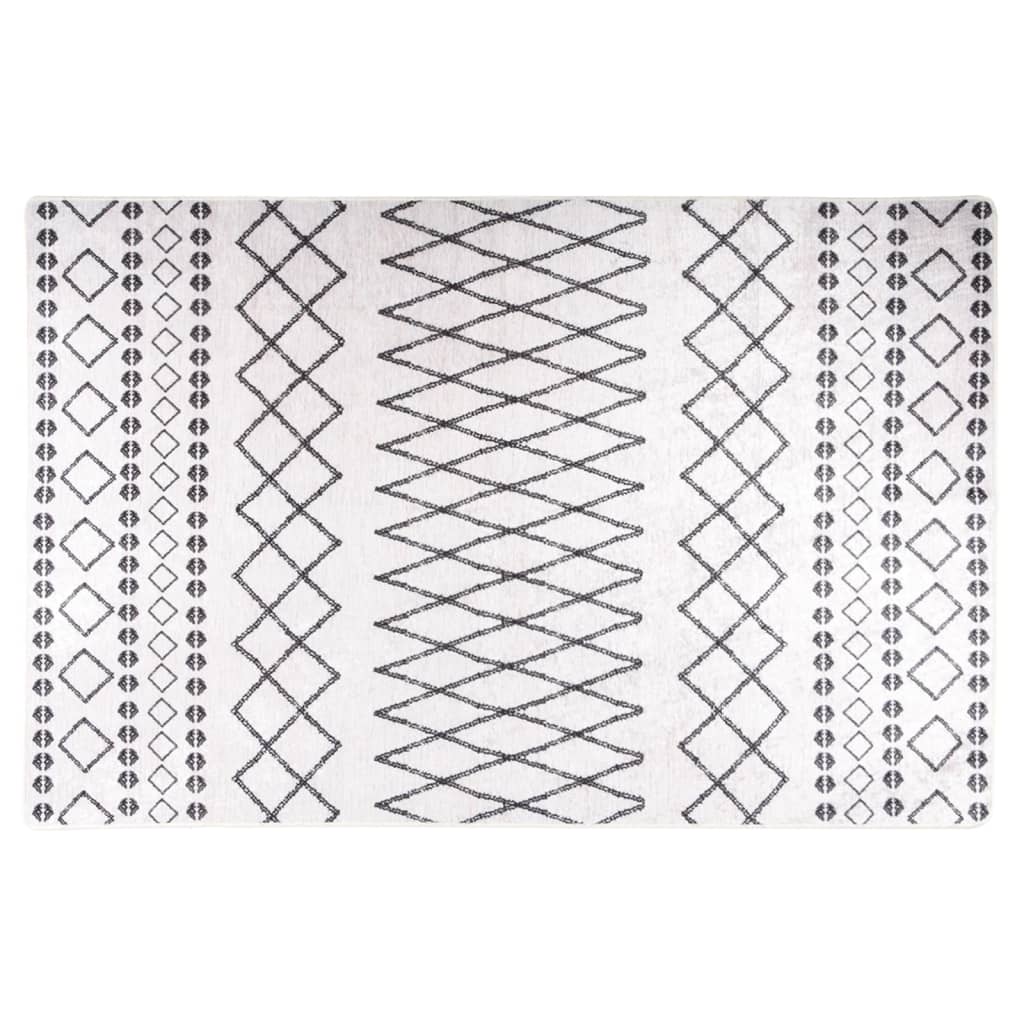 Vidaxl Alfombra Lavable Antideslizante Multicolor 160x230 Cm