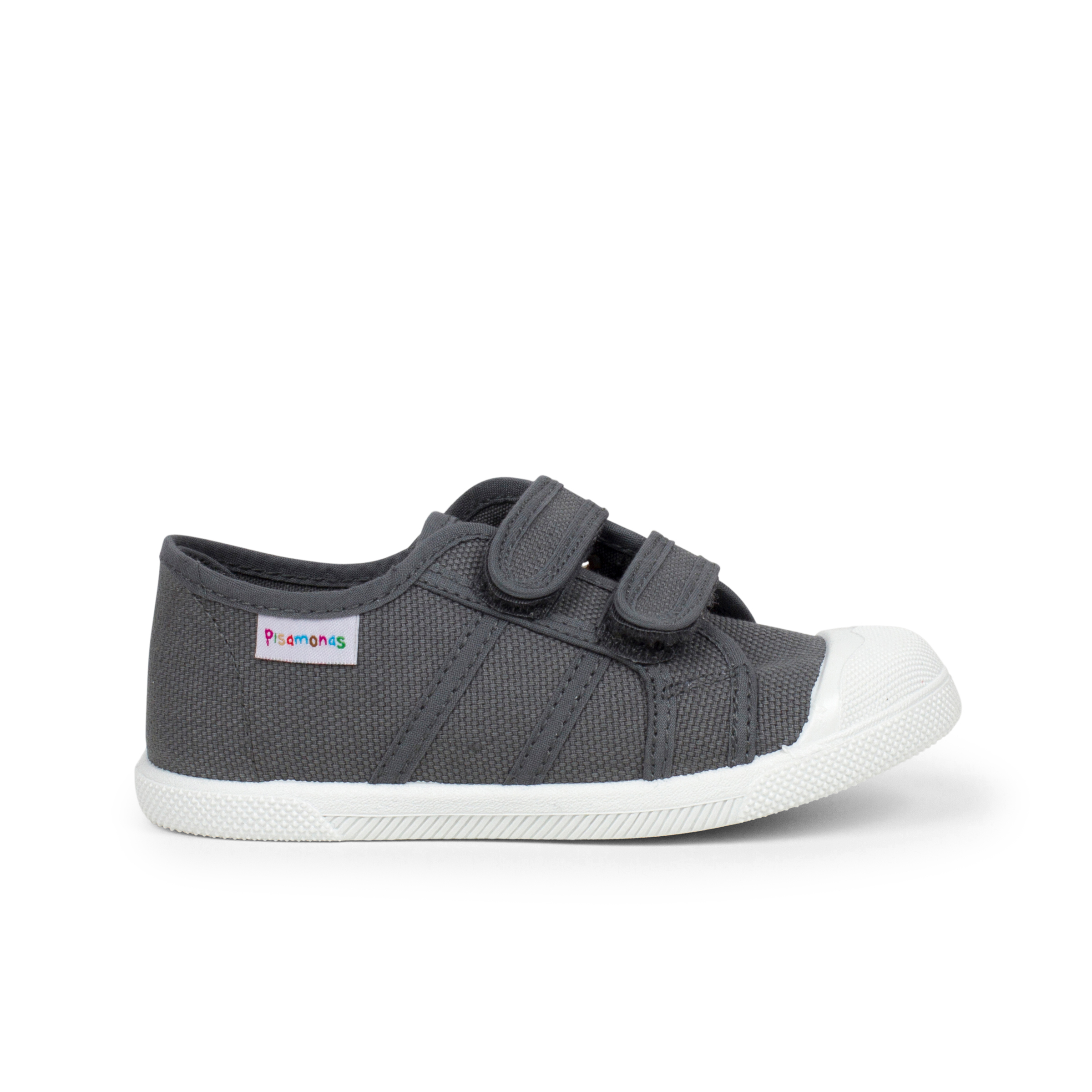 Pisamonas Zapatillas Niños Lona Cinta Adhesiva