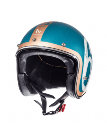 MT Helmets - Casco MT of507 sv le mans 2 sv hipster a0 verde brillo