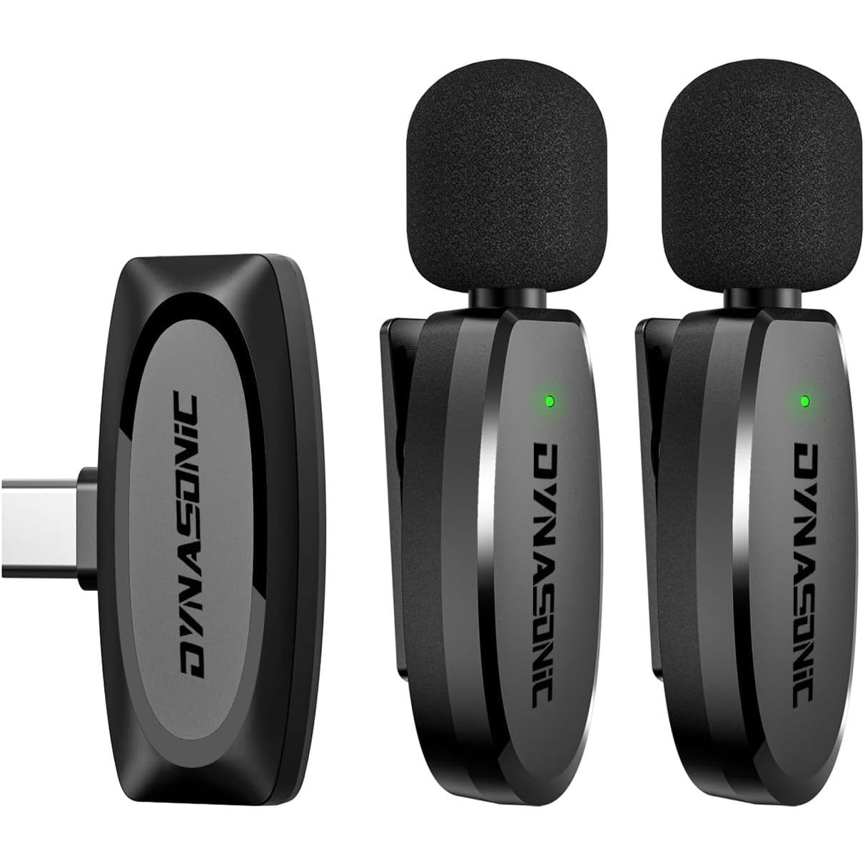 Dynasonic Dynapro 12 Altavoz Bluetooth con Karaoke y Micrófonos