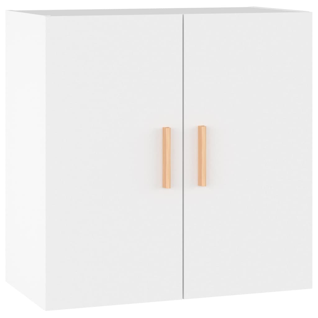 vidaXL Armario de pared madera contrachapada 60x30x60 cm en color Gris hormigón/Roble artisan/Blanco y más | almacenamiento funcional diseño moderno para baño dormitorio sala
