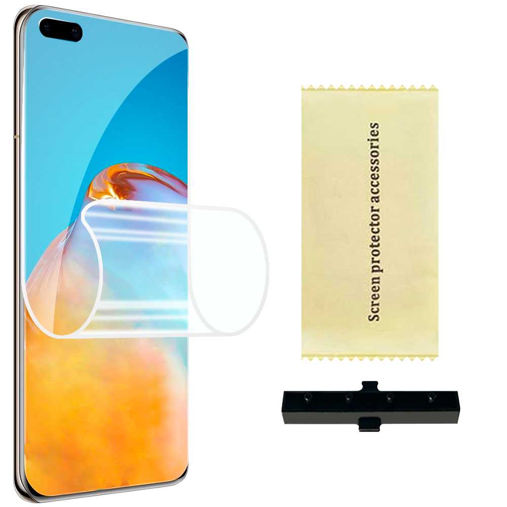 Ociodual Protector de Pantalla Hidrogel para Huawei P40 Pro Flexible Membrana Lámina Cubierta Antiarañazos Autorreparación