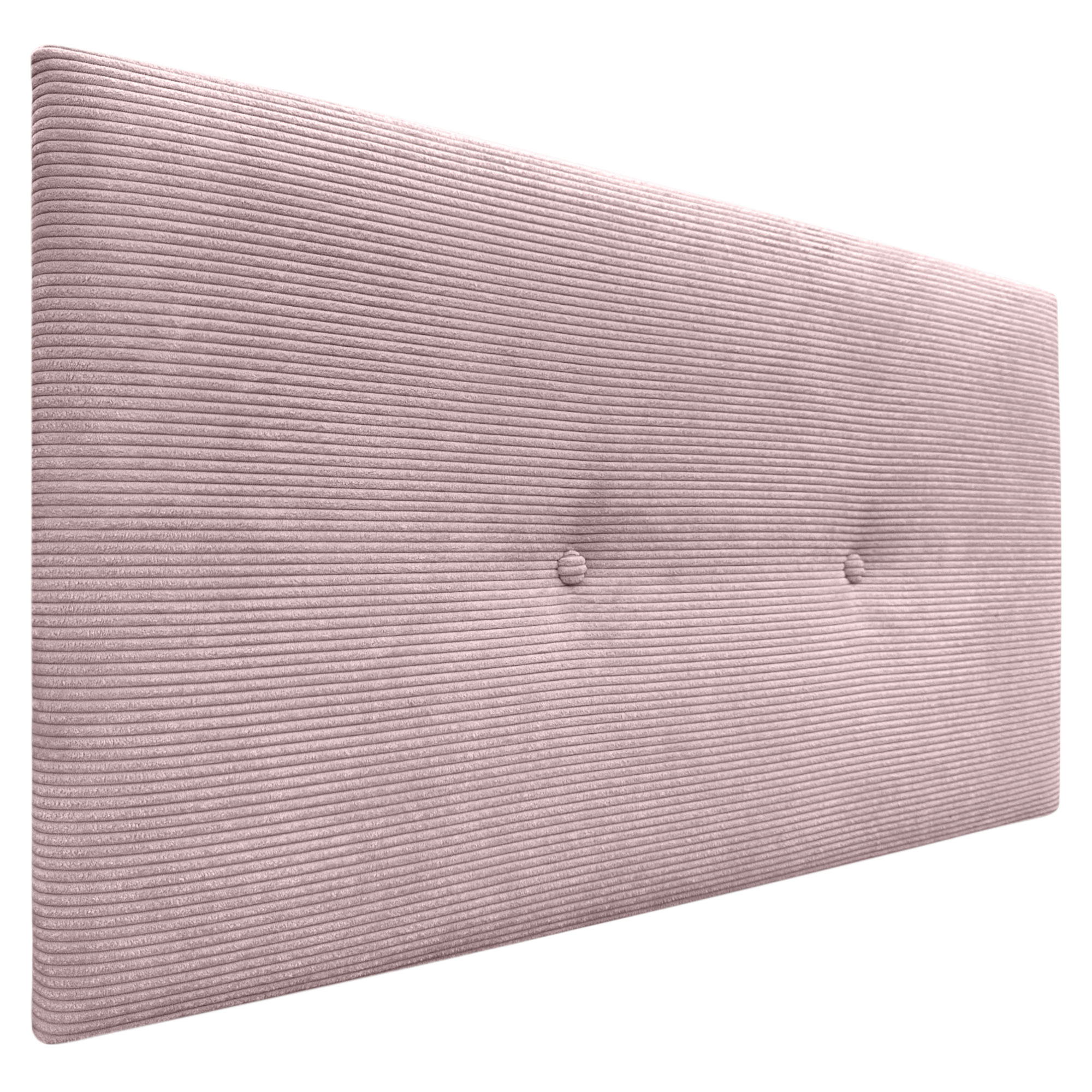 DHOME Cabecero de Pana Liso con Botones Alta Gama Moderno 4cm Grosor