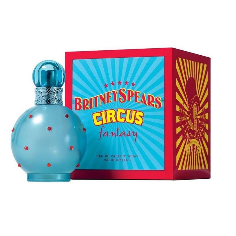Britney Spears Fantasy Circus Eau de Parfum - 100ml Spray for Women_ Fruity Floral Warm Fragrance for Daily or Special Occasions
