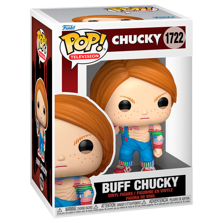Funko Pop! TV: Chucky - (TV) - Buff Chucky - Figura de Vinilo Coleccionable - Idea de Regalo - Mercancia Oficial - Juguetes para Niños y Adultos - Horror Fans
