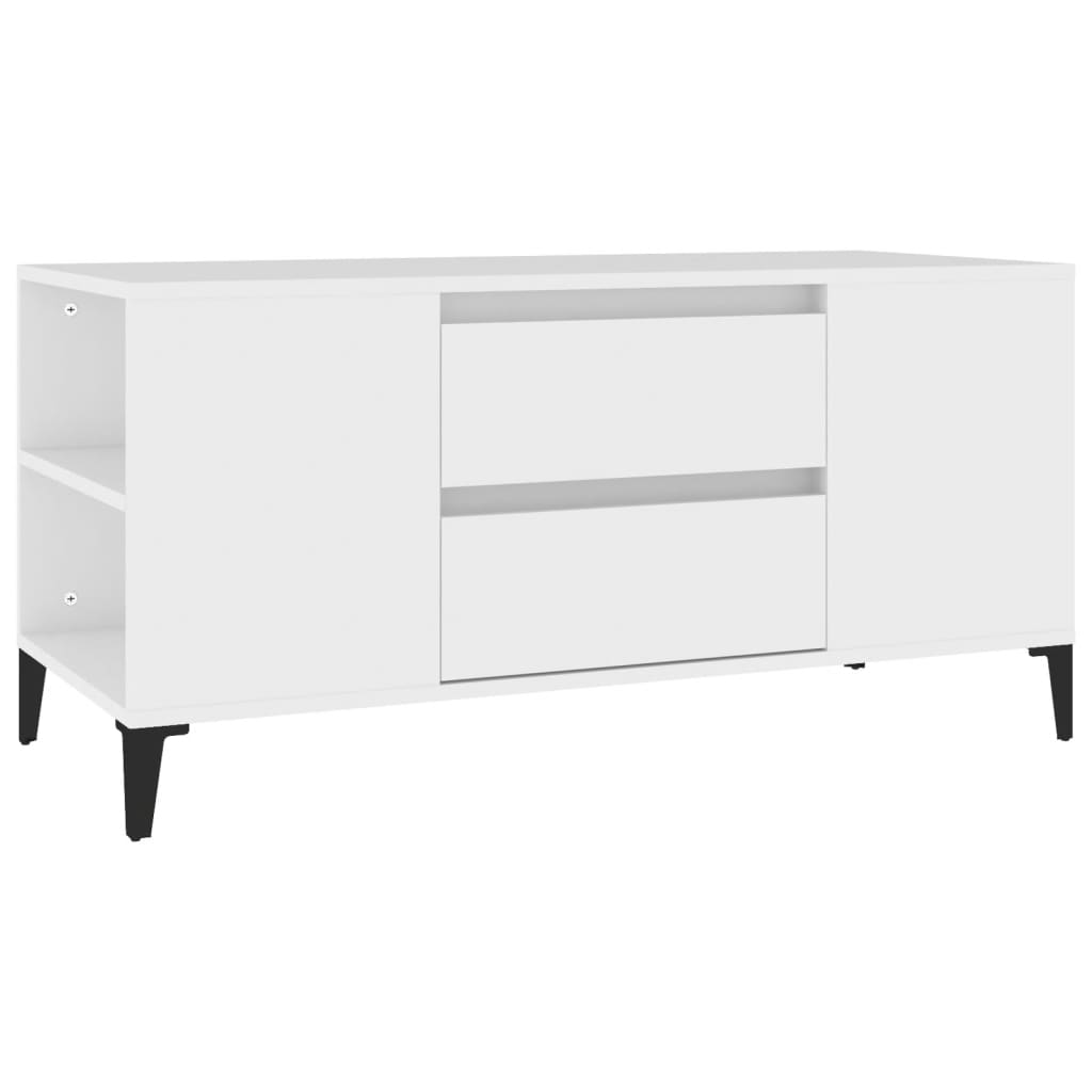 vidaXL Mueble de TV madera contrachapada 102x44,5x50 cm, Mueble de Salon, Mueble TV, Mueble TV salon, Mesa de TV, Mueble tele