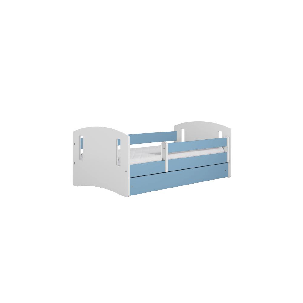 Cama 180 x 80 cm Kocot Kids com gaveta e colchão Classic 2 Blue