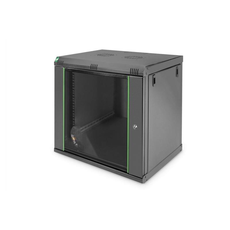 Digitus 12HE Armario de pared 19" serie Dynamic Basic RAL 9005 negro