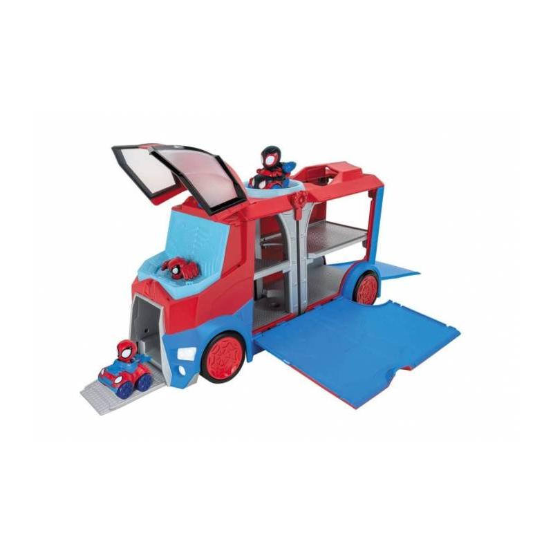 Spidey Camión Transporter con 2 vehículos Spiderman de Toy Partner