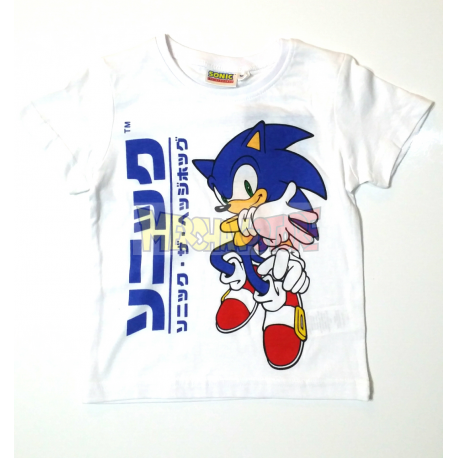 Camiseta niño Sonic estampada 12 años 152cm