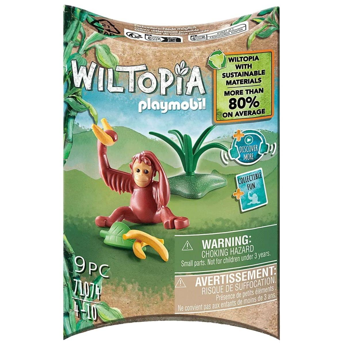 Playmobil Wiltopia Orangután Joven, 71074, Animales, Naturaleza y Zoo
