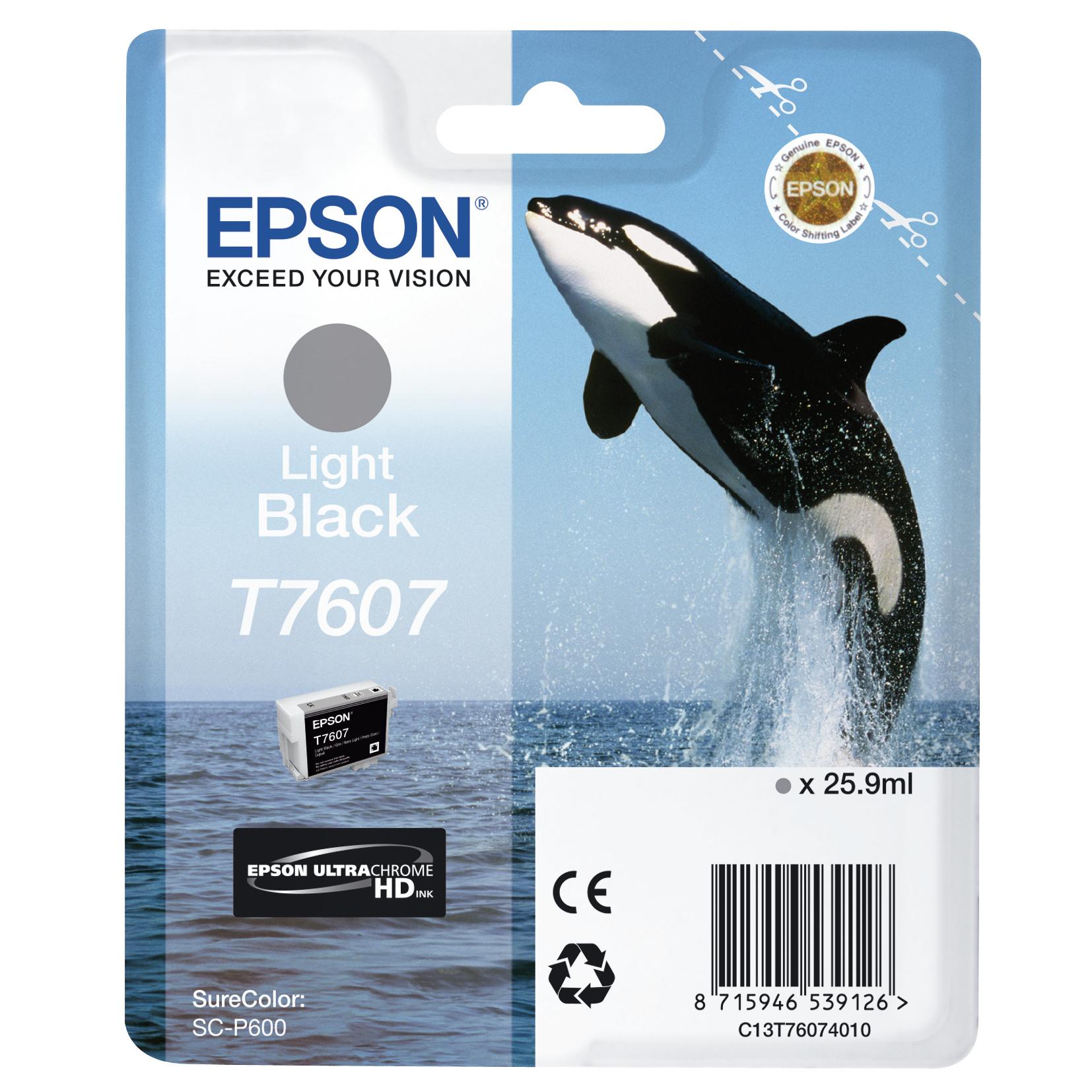 Epson T7607 Negro claro C13T76074010
