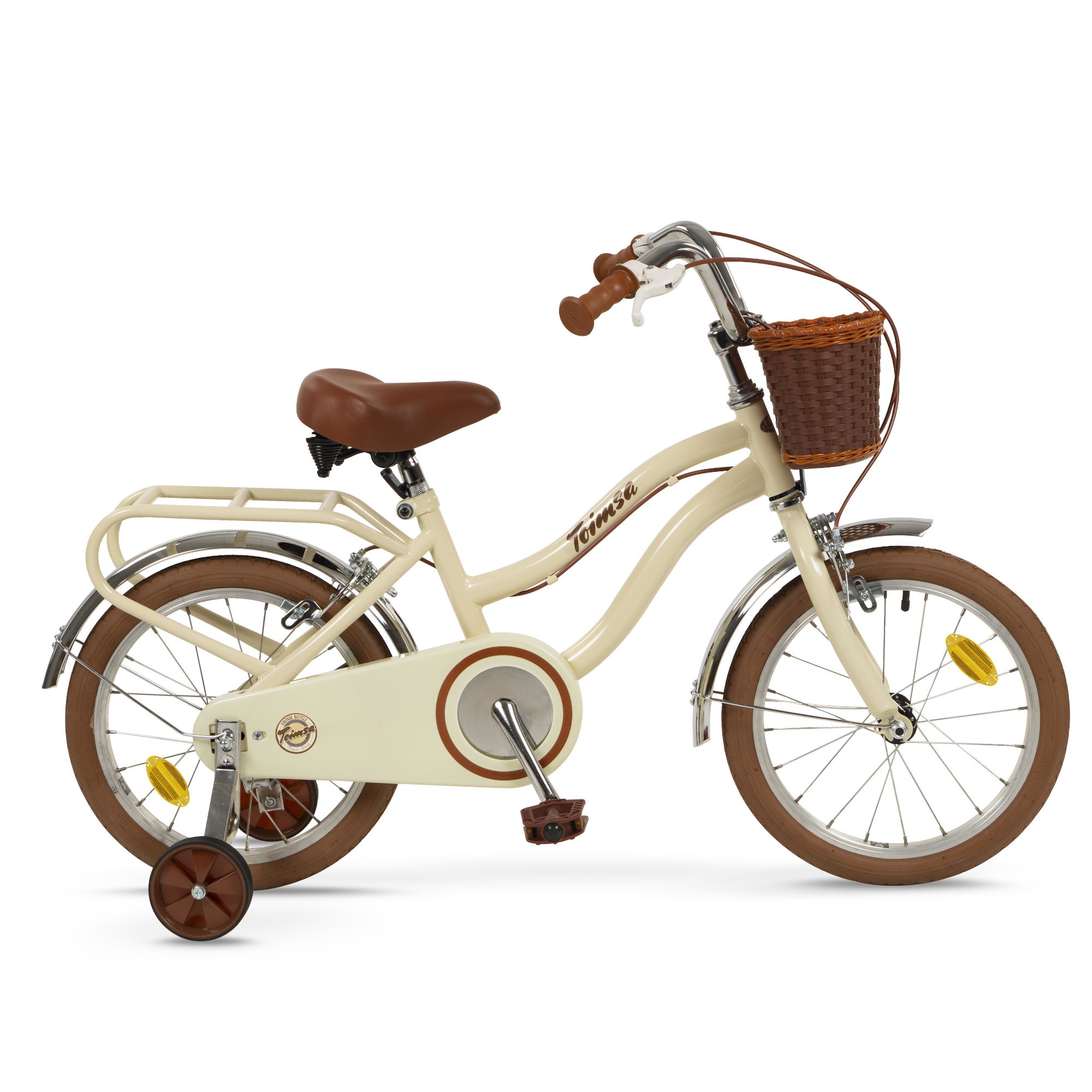 Bicicleta Niño Infantil Toimsa 16" Vintage Beige