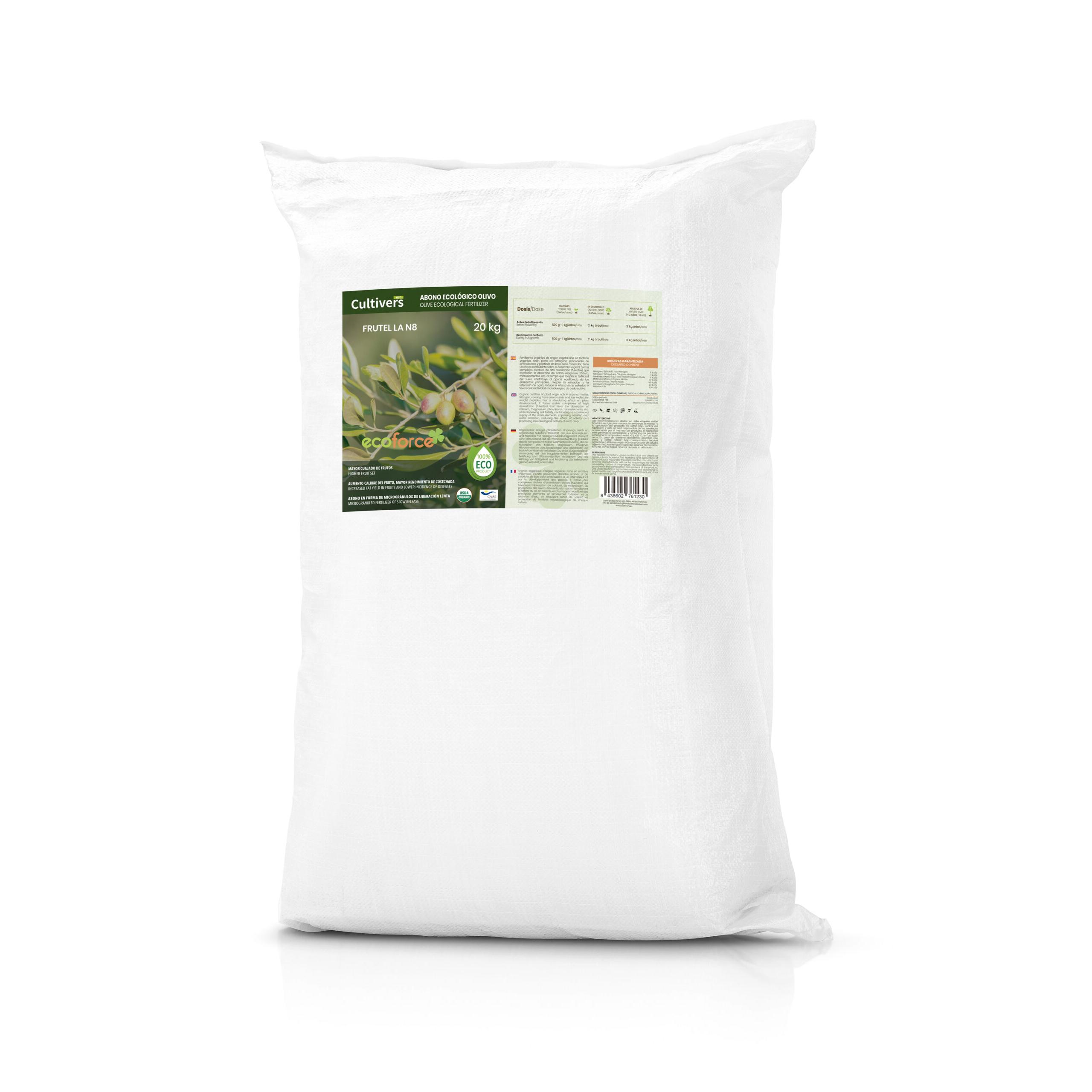 CULTIVERS Abono Olivo Ecológico 20 kg