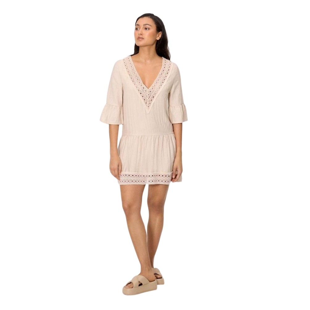 YSABEL MORA kaftan mujer verano crudo manga francesa 86286