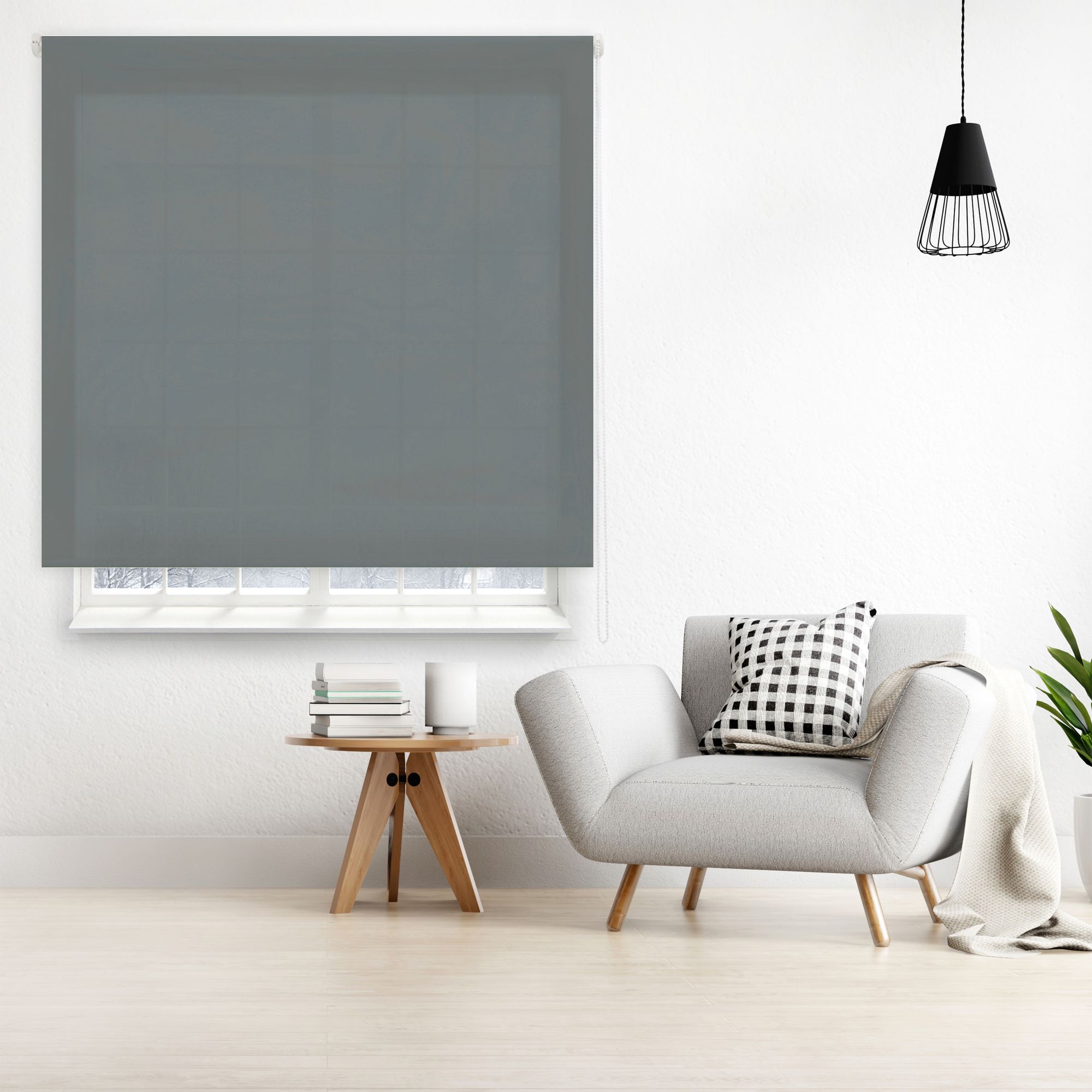 BLINDECOR  Estor Enrollable Translúcido para Ventana Elegante y Práctico - Estor Enrollable con Diseño Único y Fácil Montaje - Estor Mantenimiento Sencillo y Limpieza Fácil