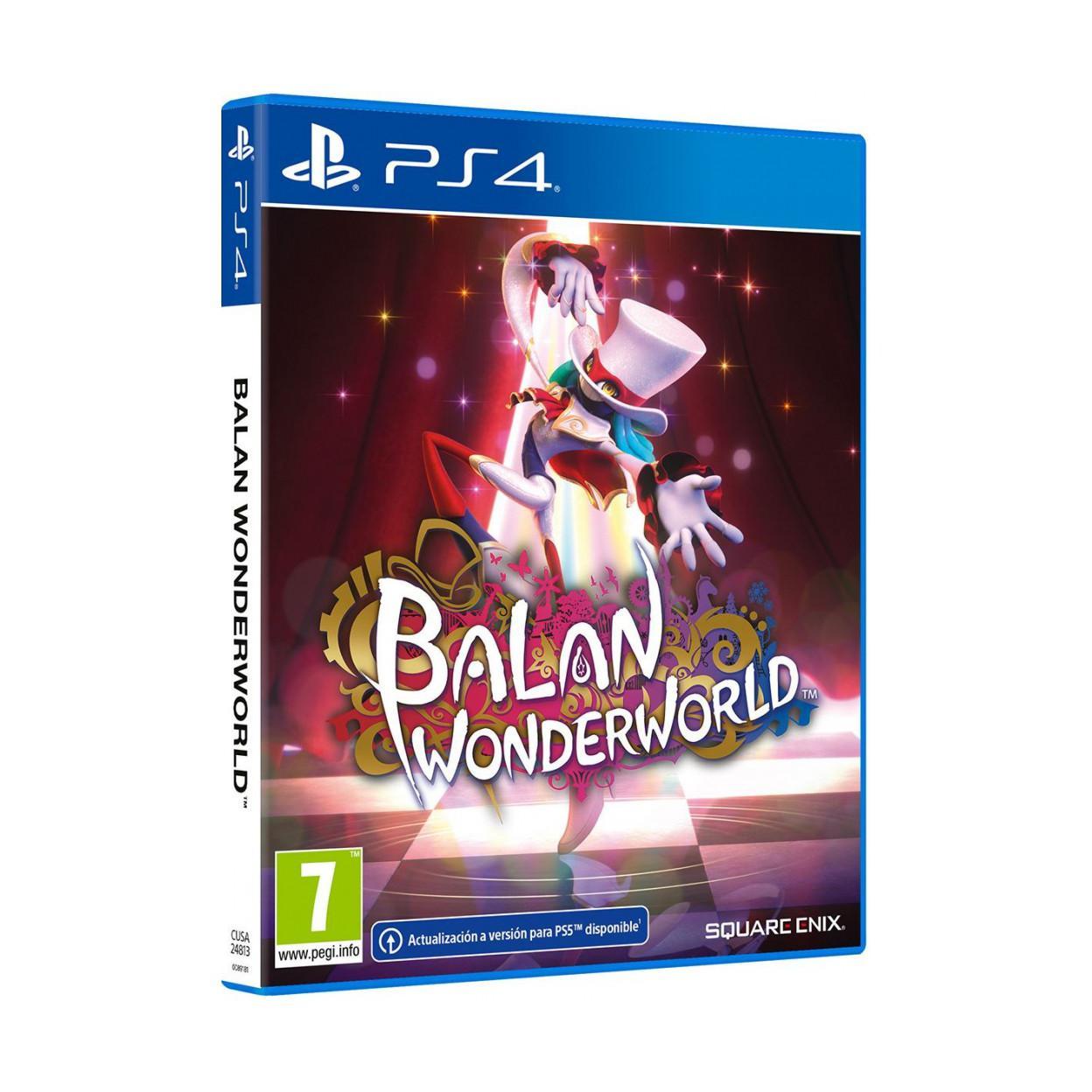 Balan Wonderworld Ps4 - Juego de Plataformas de Acción en Teatro Musical