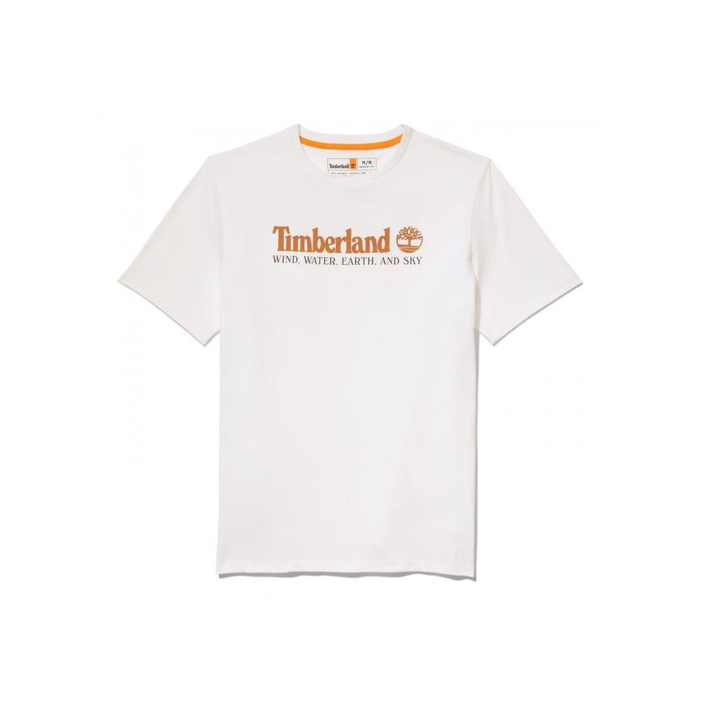 Timberland - Camiseta de Manga Corta TIMBERLAND WWES SS Front Graphic Tee (Regular)