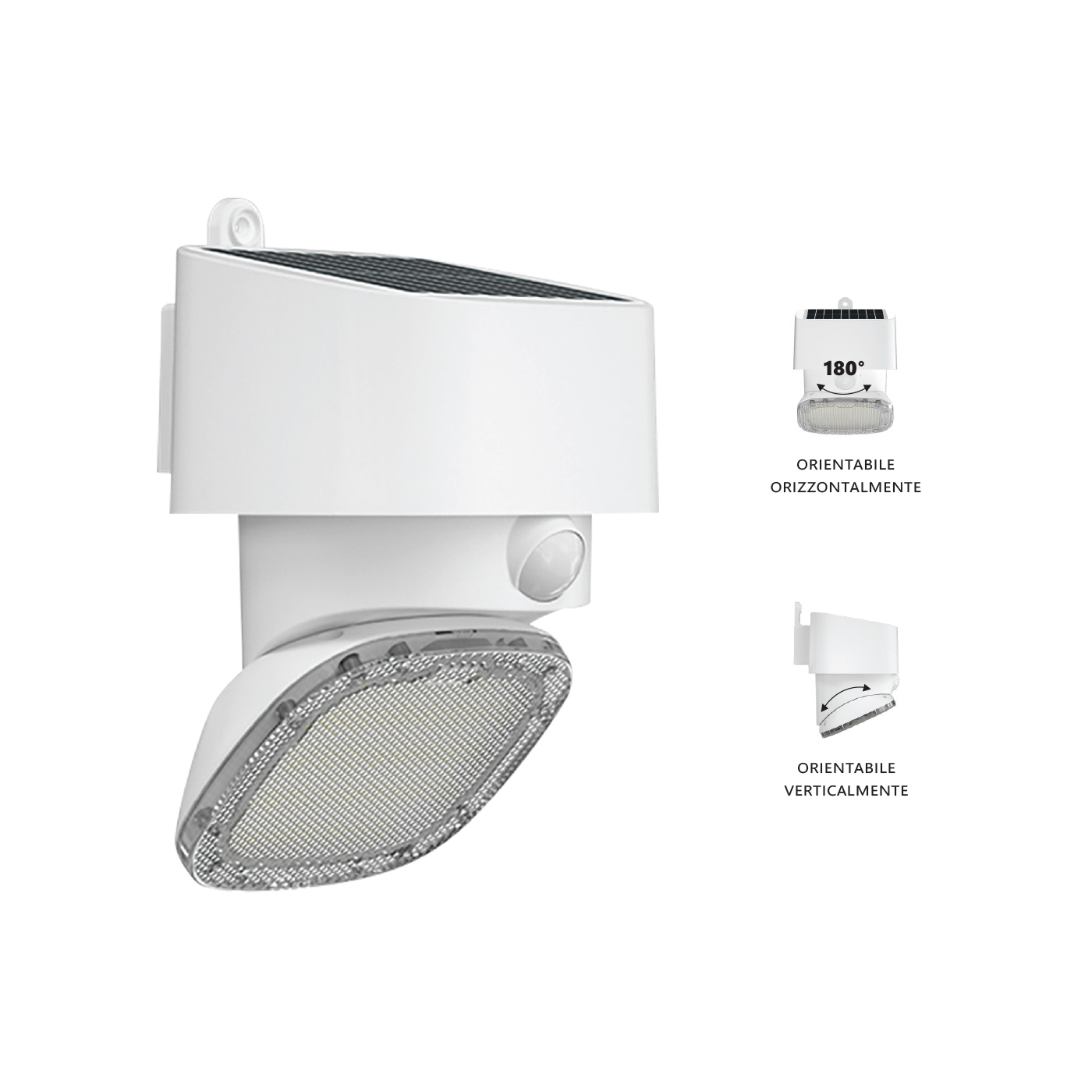 LED solar multifuncional/ajustable 2000lm IP65 - Alcapower
