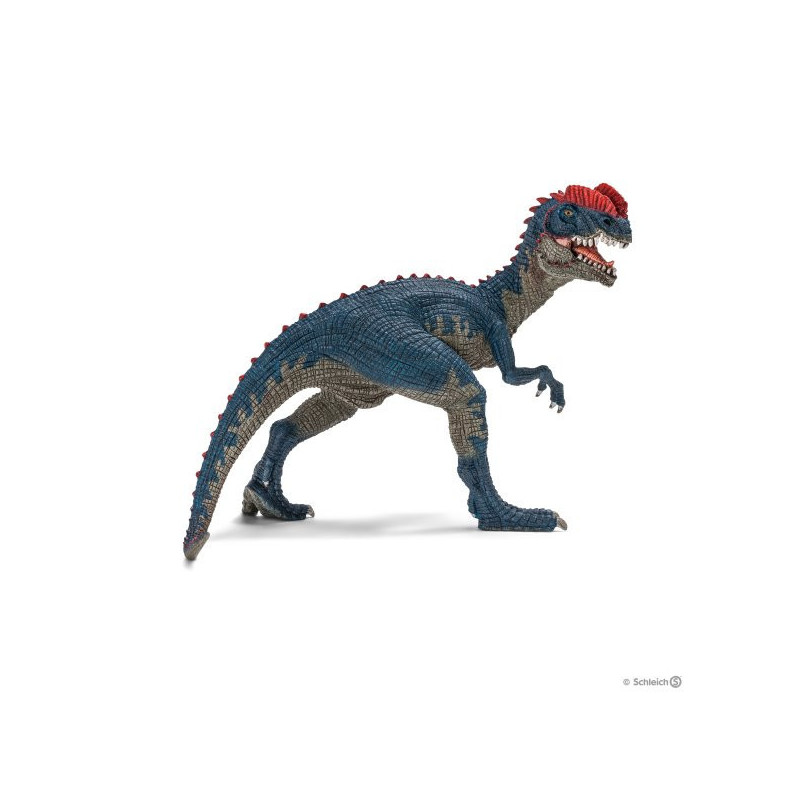 Figura Dilophosaurus Schleich Realista Jurásico - Detalles Precisos