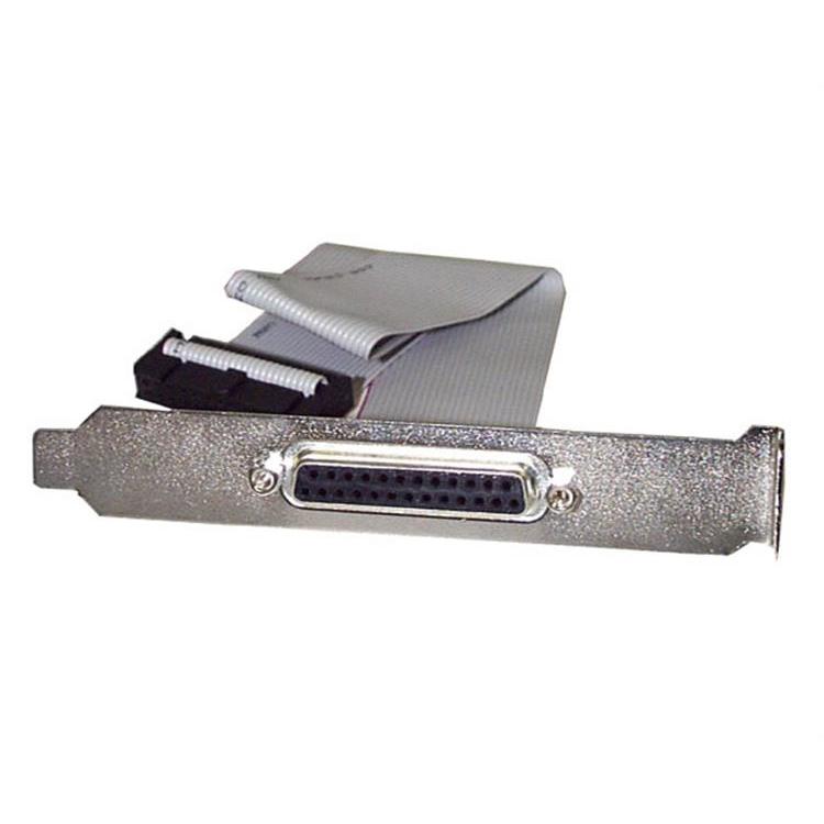 StarTech.com Bracket Adaptador Paralelo DB25 a IDC25 con Cable de 40cm, DB-25, IDC, Hembra/hembra, G