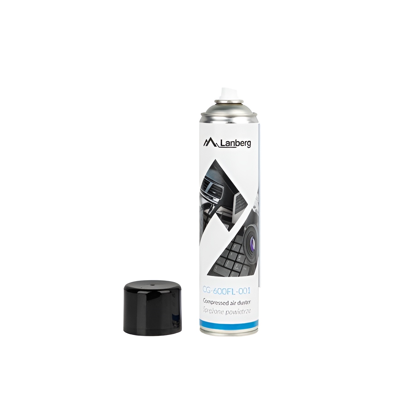 Lanberg Aire Comprimido 600ml para Limpieza de Cámaras