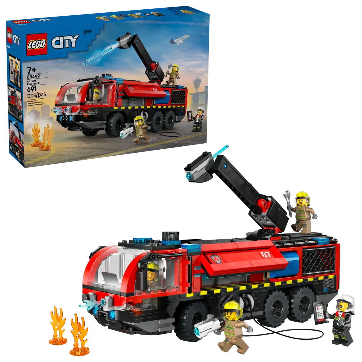 LEGO LEGO City Camión de Bomberos Aeroportuario (60499)