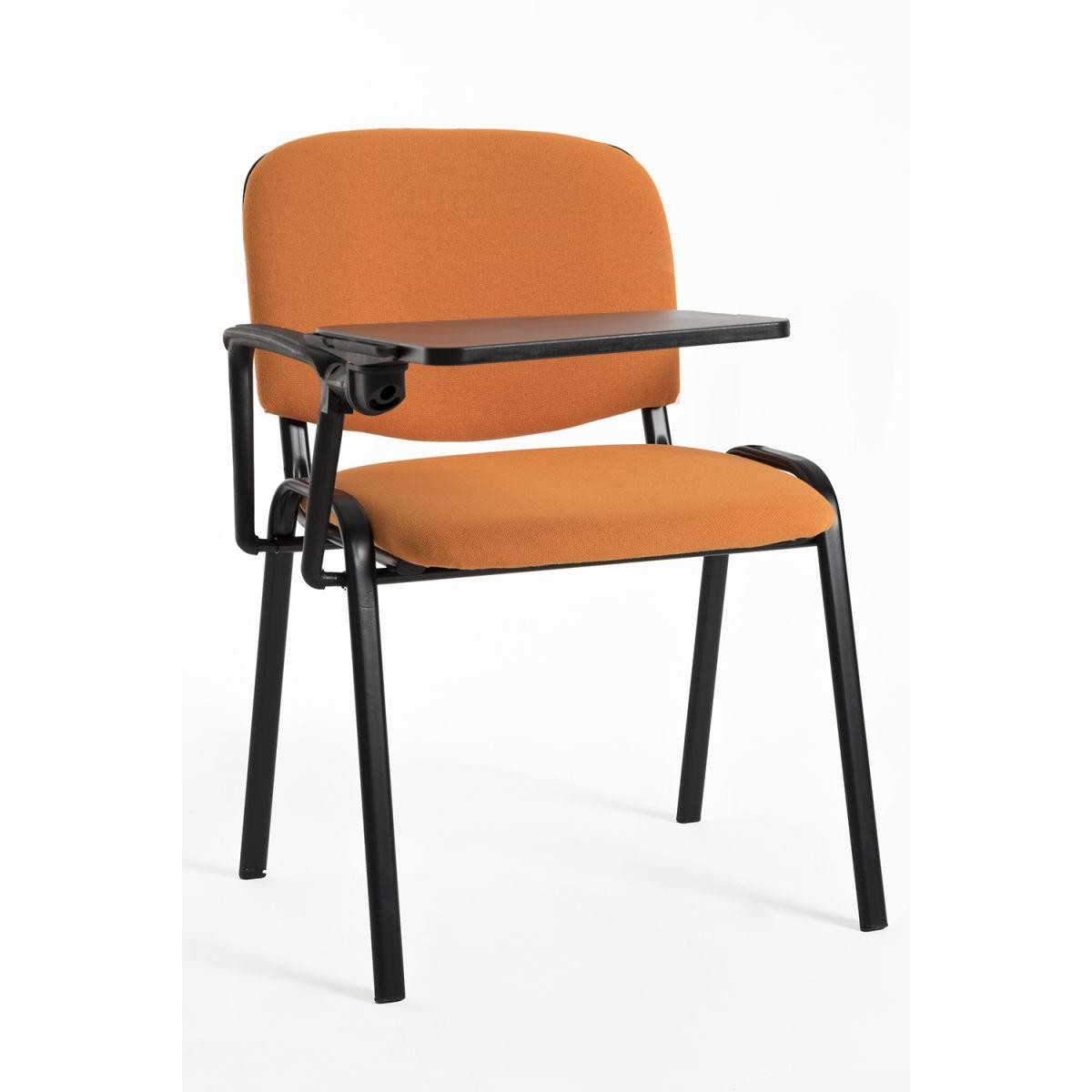 Regalos Miguel - Pack 4 Sillas de Oficina sin ruedas ni brazos Ofis con Pala - Máxima Ergonomía - Ideal para Escritorio y Gaming