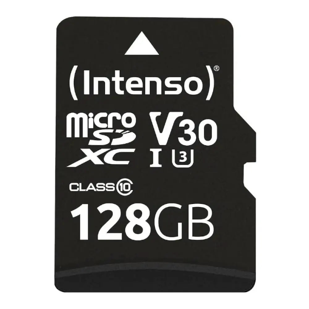 Intenso Professional microSDXC 128GB UHS-I U3 V30 Clase 10 + Adaptador SD