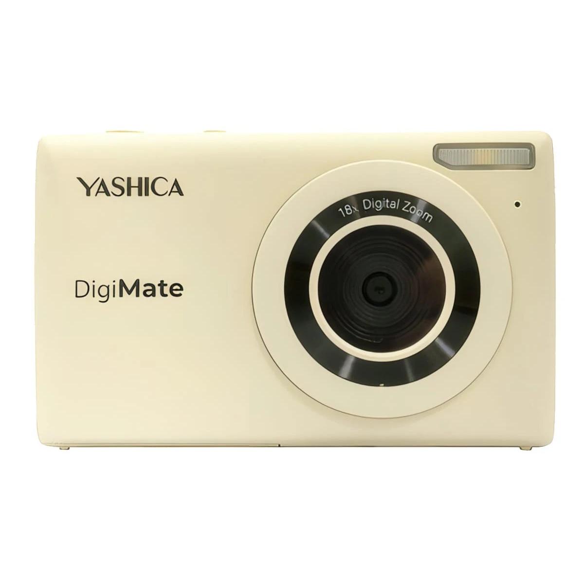 Cámara fotos digital Cámara compacta digital 4K Ultra HD 64 CMOS Visor Pantalla LCD 2.7" UAG YAS-DGM100-OW  | Zoom digital 18x, F3.2, Blanco