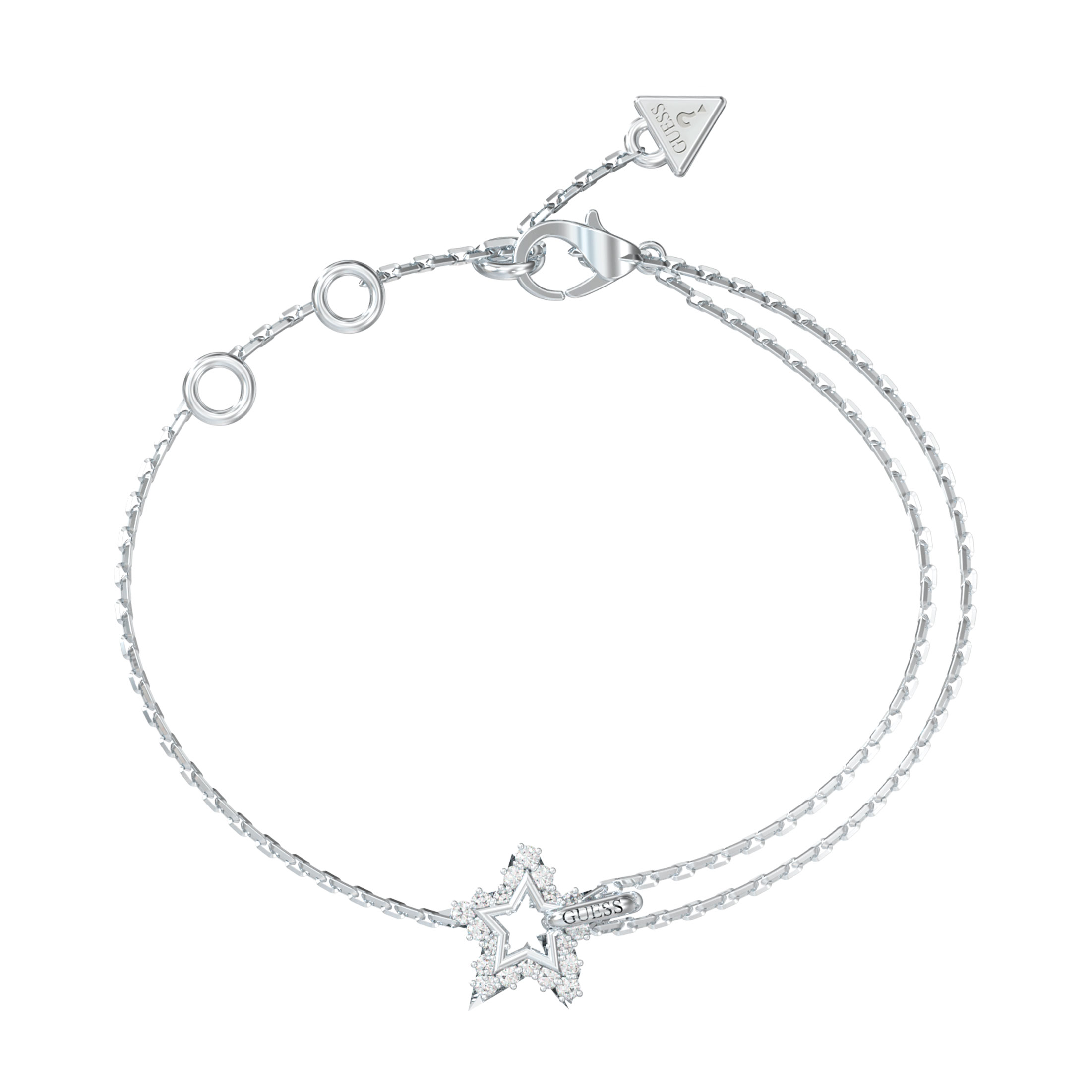 Guess Pulsera de acero JUBB05538JWRHS , para Mujer