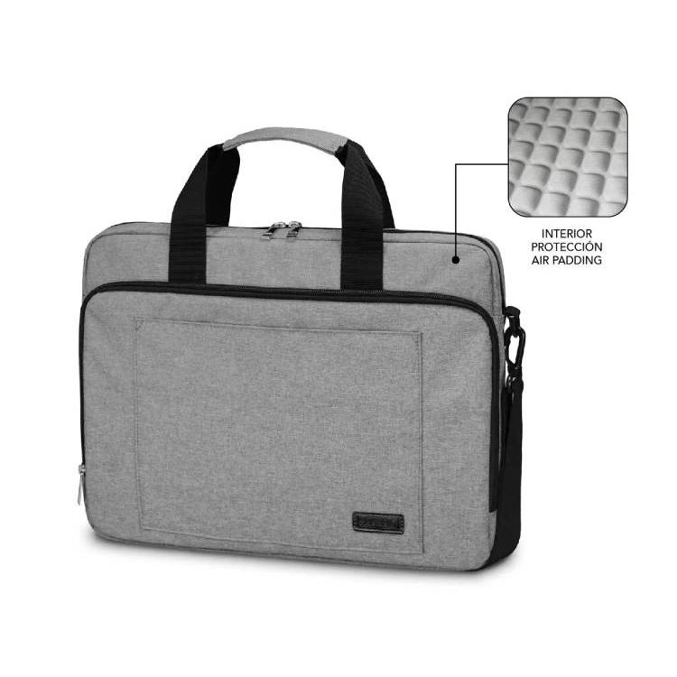 Subblim Maletín para Ordenador Portátil Air Padding 14" Gris