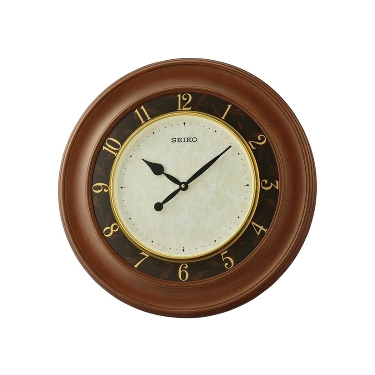 Reloj pared Seiko Clocks QXA646Z redondo 57 cm. color madera