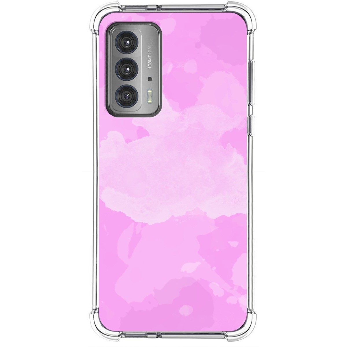 Funda Silicona Antigolpes para Motorola Edge 20 diseño Acuarela 04 Dibujos