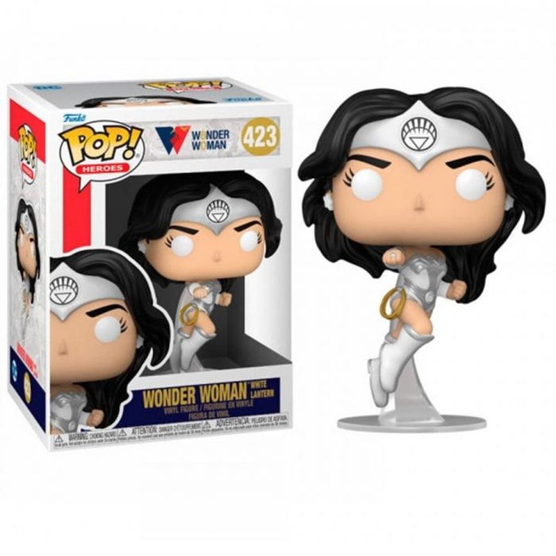 Funko Pop! WW80th - Wonder Woman (Linterna Blanca), 54988, Nº423